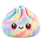 Pastel Swirl design of the cute giant cuddle plush