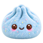 Sky Blue design of the cute giant cuddle plush