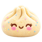 Vanilla Lashes design of the cute giant cuddle plush