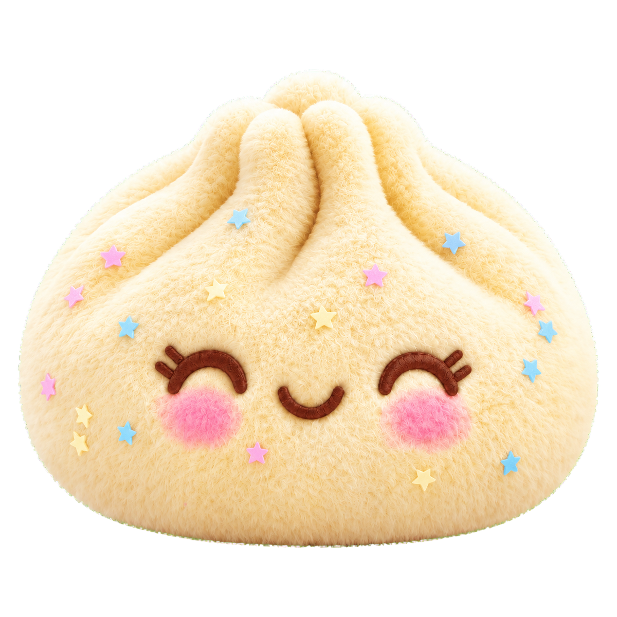Vanilla Lashes design of the cute giant cuddle plush