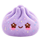 Lavender Stars design of the cute giant cuddle plush