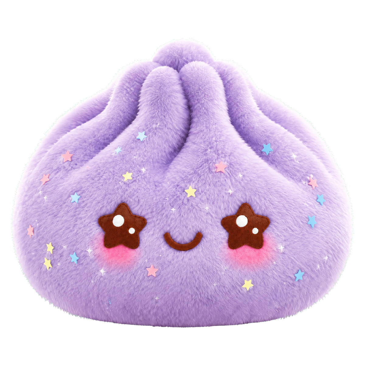 Lavender Stars design of the cute giant cuddle plush